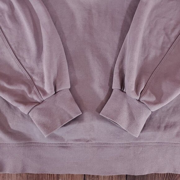 *READ* Lululemon Womens Size 10 Perfectly Oversized Crew Sweatshirt Lavender - Picture 4 of 8